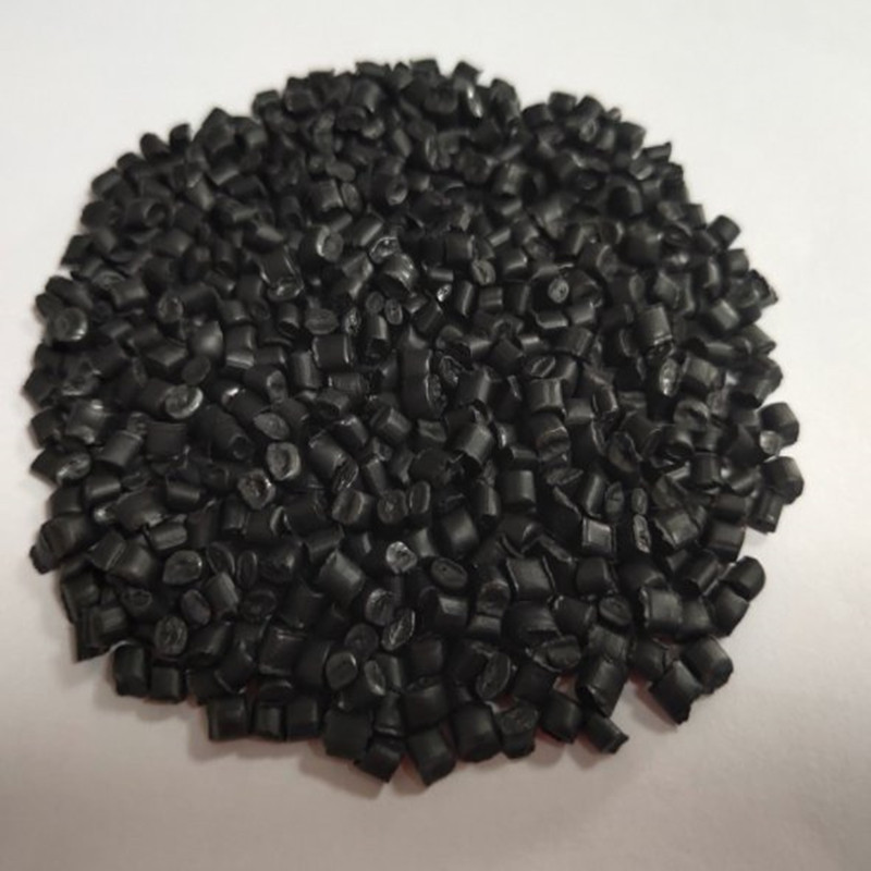 无卤阻燃聚丙烯PP二次回料黑色防火VO高流动高抗冲电动汽车塑料粒|undefined
