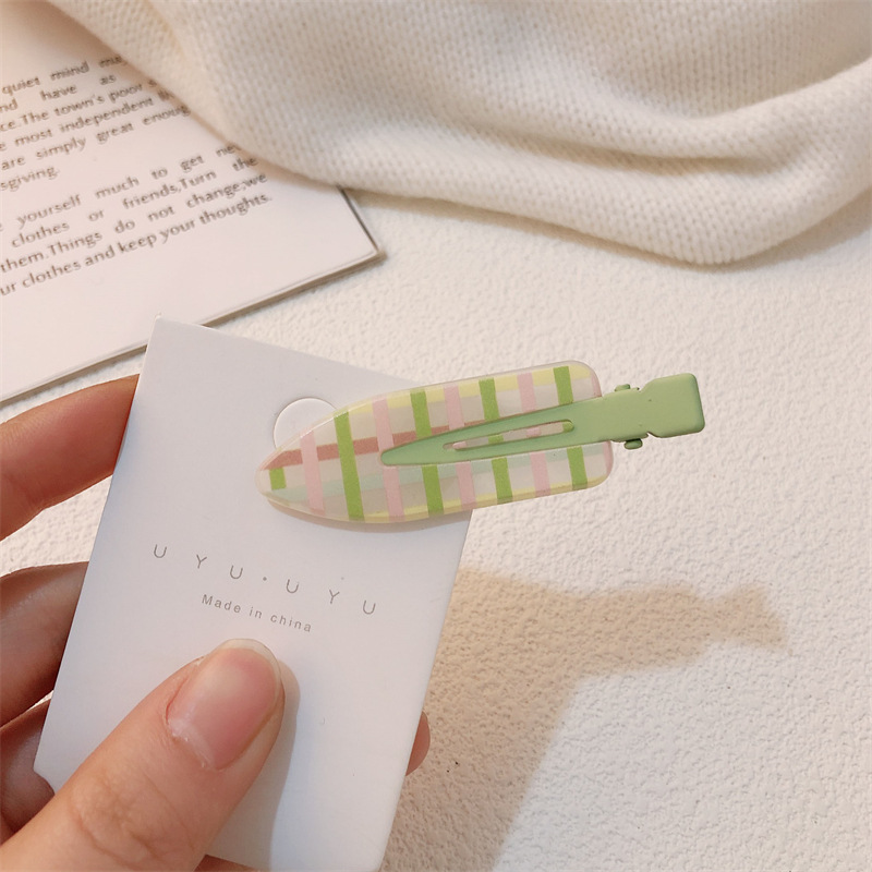 Un par de impresión de arco para niñas pinzas de cabello sin marcas de dibujos animados para mujeres adorables pinzas de cabello para el cabello de bordas rotas image 15