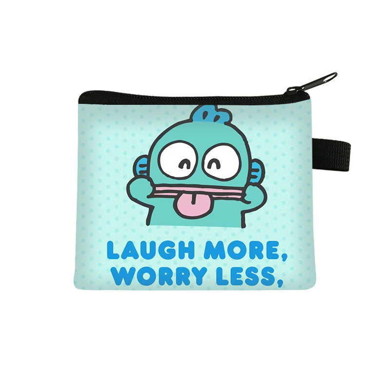 New Mermaid Hanton Sanrio Cartoon Coin Purse Children's Student Bag Cute Lightweight Student Mini Card Holder