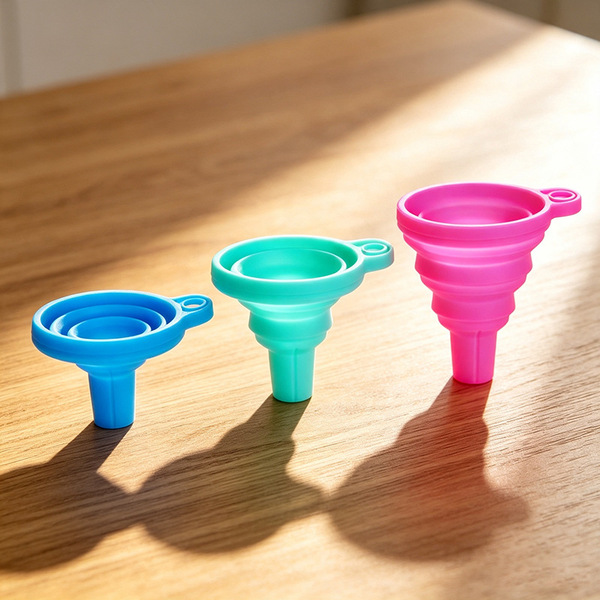 Silicone funnel