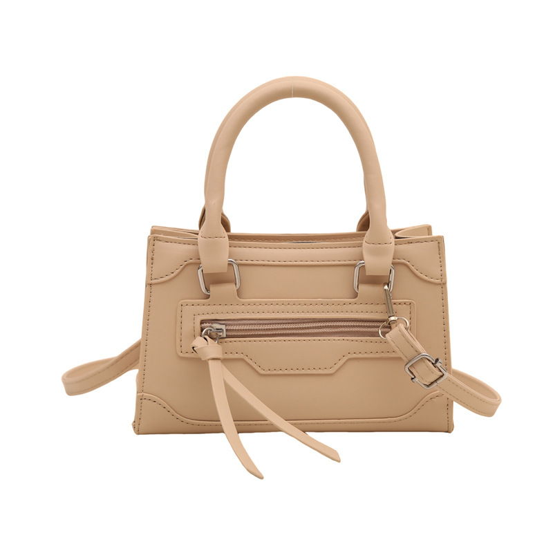 패션 핸드백 2024 새로운 한국 유행 예술적 작은 광장 가방 간단한 유행 어깨 가방 캐주얼 크로스 바디 백