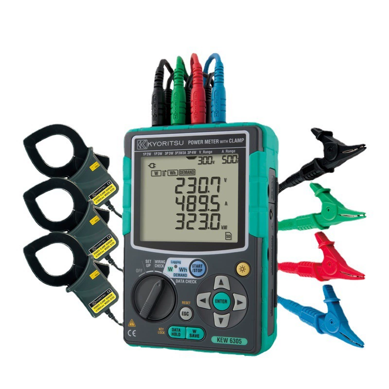 KYORITSU/KYORITSU KEW6305 анализатор качества электроэнергии в стандартной комплектации