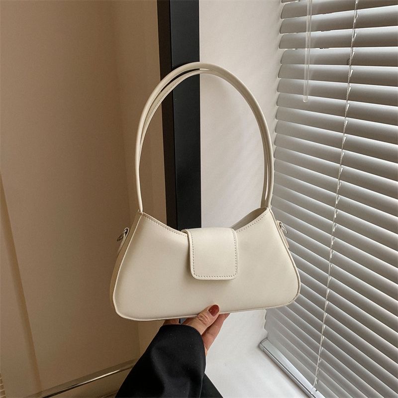 De gama alta nueva moda de color sólido bolsa de mensajero de las mujeres de cercanías todo partido bolsa de hombro de las axilas bolsa portátil de las mujeres ins