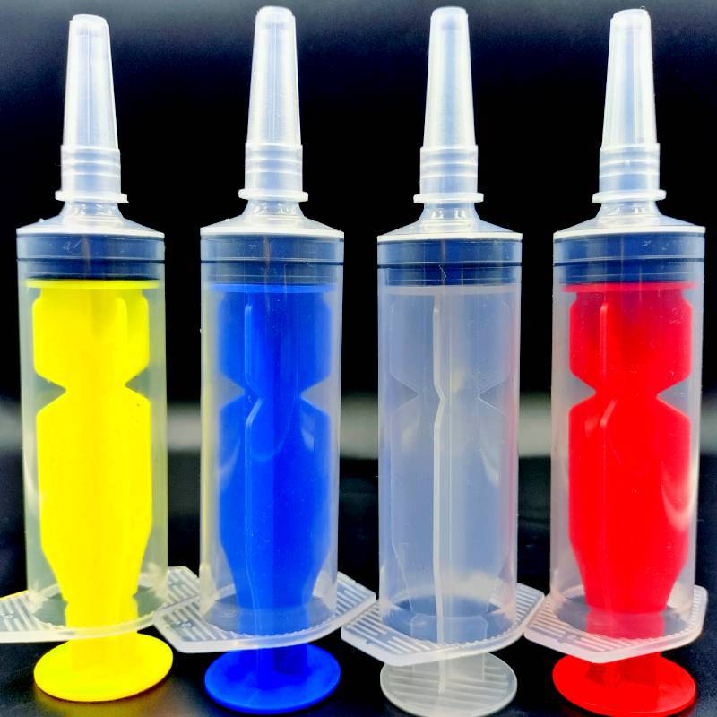 跨境新款45ml彩色玩具针筒无刻度可按要求定zuo国内外