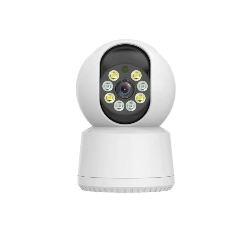 Cámara de vigilancia doméstica monitor inalámbrico HD Night Vision 360 grados panorámico de rotación para ver casa remoto