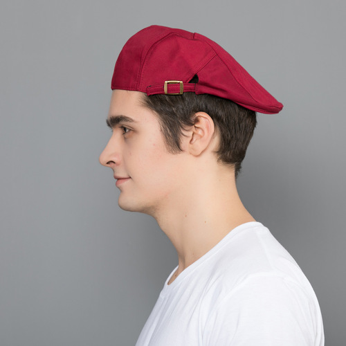 Hotel chef hat, coffee restaurant waiter pirate hat work cap beret forward cap unisex baseball cap