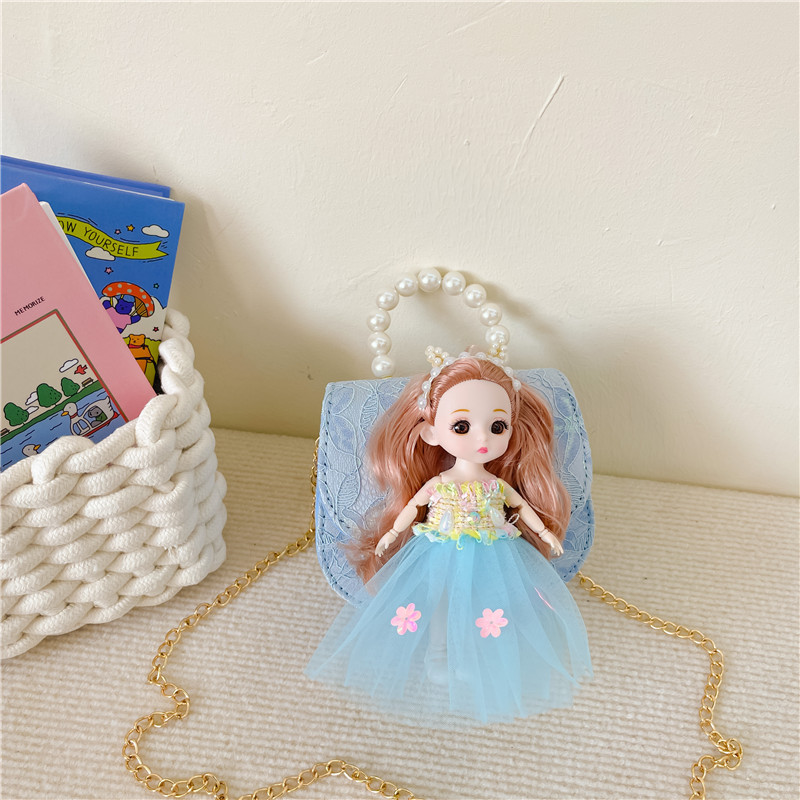 Bolso de hombro para niños bolso de niñas lindos bolsos de moda princesa bolsos de mano bolsos de cambio accesorios