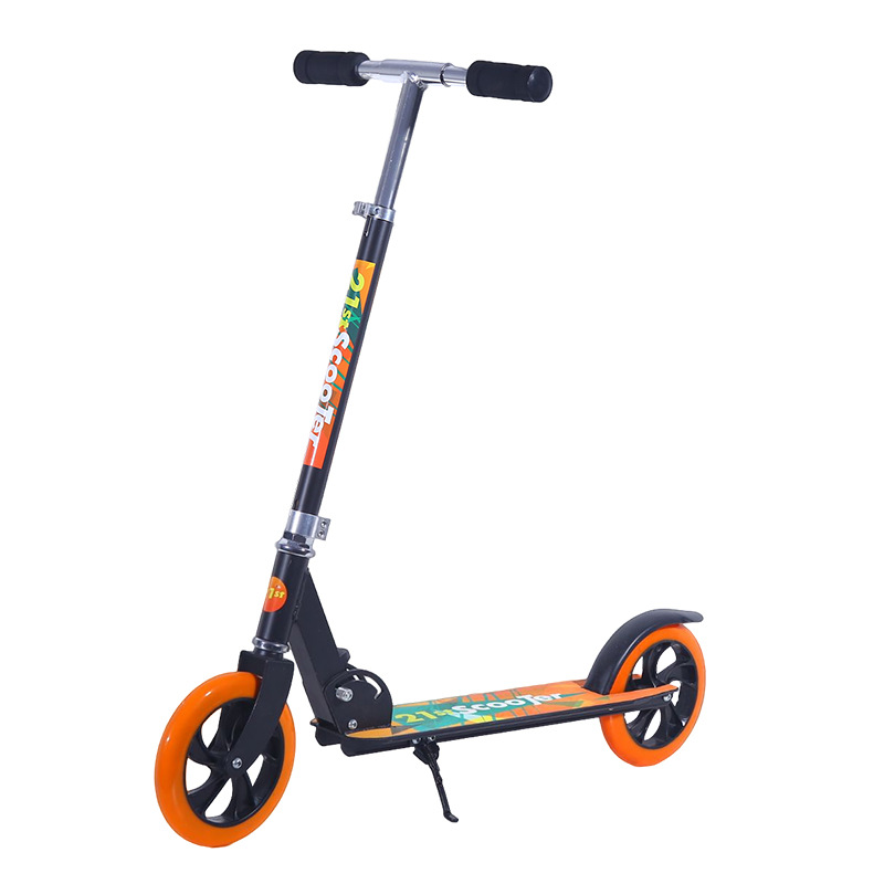 Adult Men's and Women's Foldable Two-Wheel Scooter Aluminum Alloy Portable Pedal Scooter Campus Scooter Ready for Sale