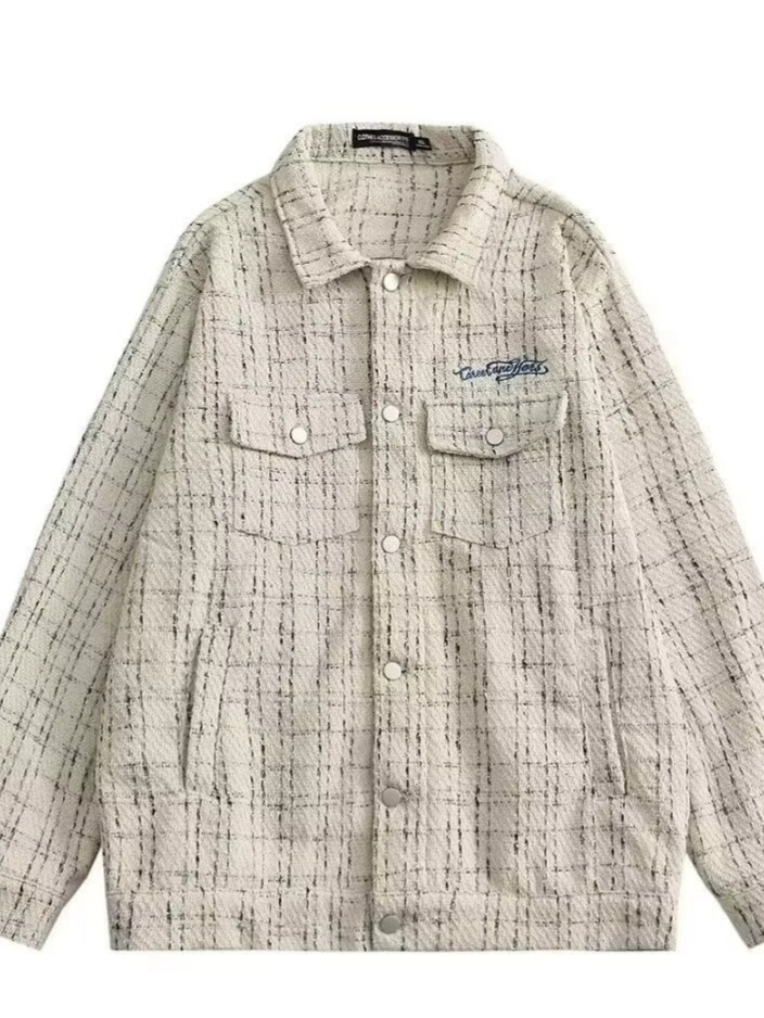 Tide, men's spring shirt, jacket, Chanel style, 2024 years, oversize, for beloved