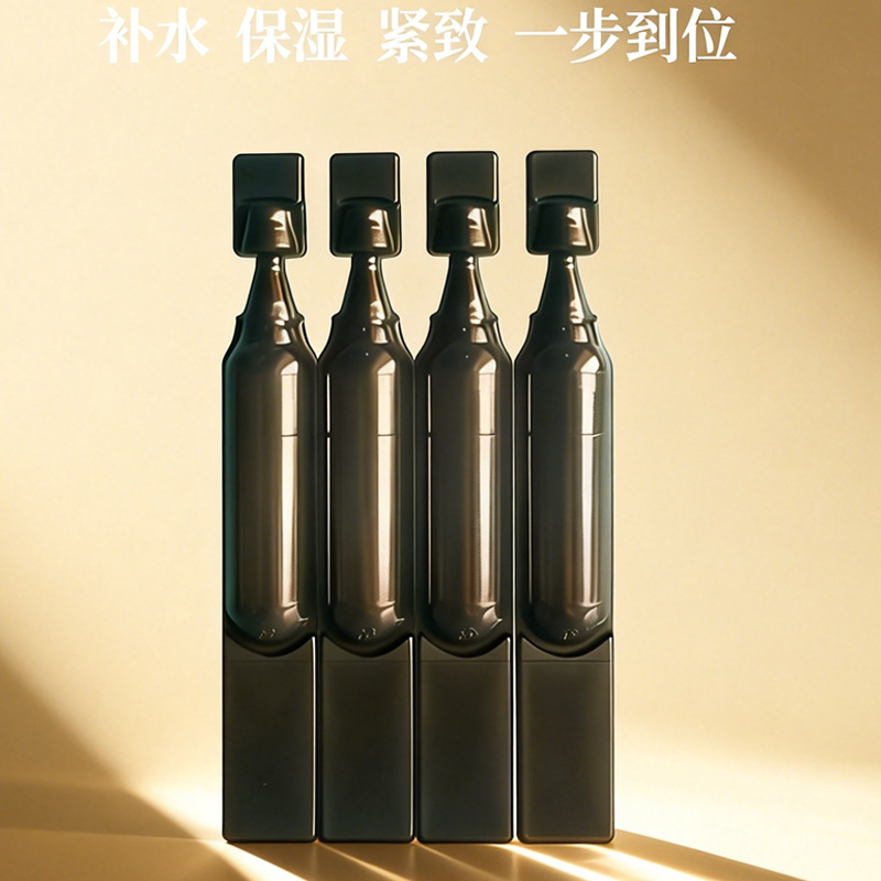 黑色次抛精华液重组三型胶原棒次抛代修氏工厂无菌玻尿酸代加工