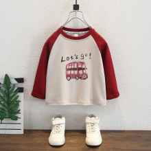儿童长袖t恤男童春秋2025新款宝宝圆领棉打底衫上衣中童小童洋气