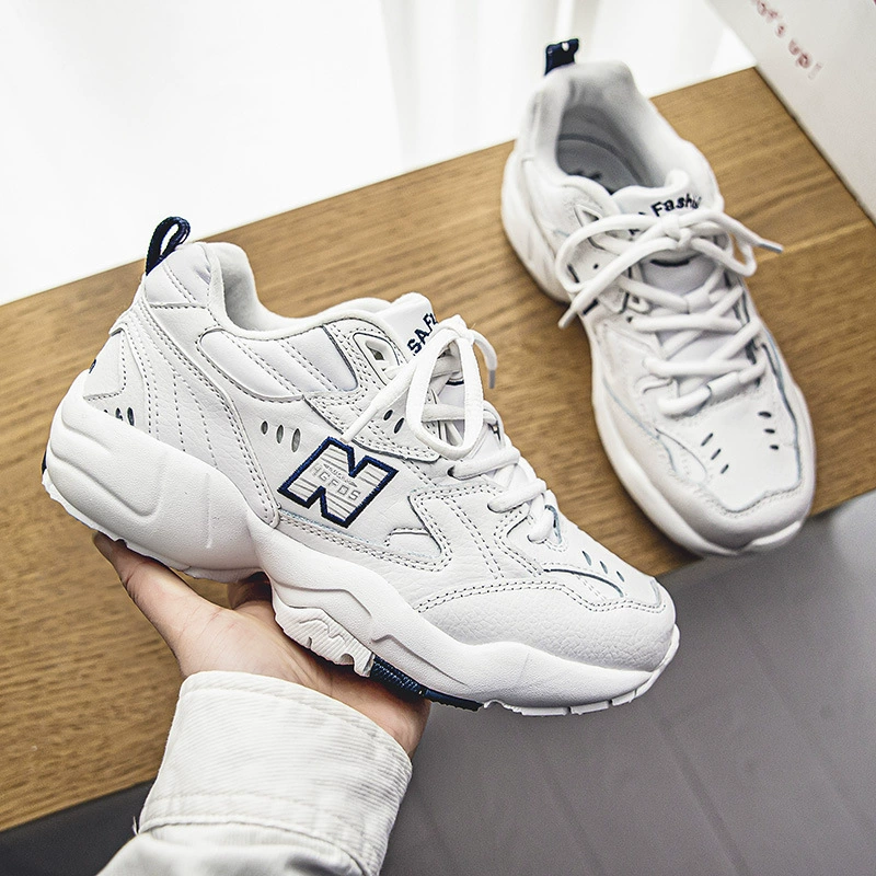 New Balance, универсальные белые дышащие спортивные кроссовки для любимых