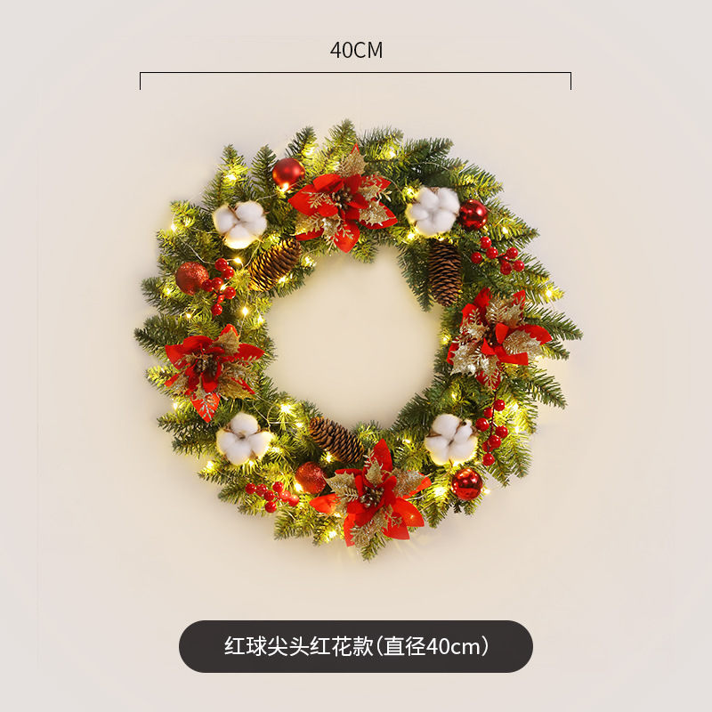 国境を越えたアマゾンはクリスマス装飾花輪40/50/60クリスマス装飾装飾品のシーン配置品に特化している|undefined