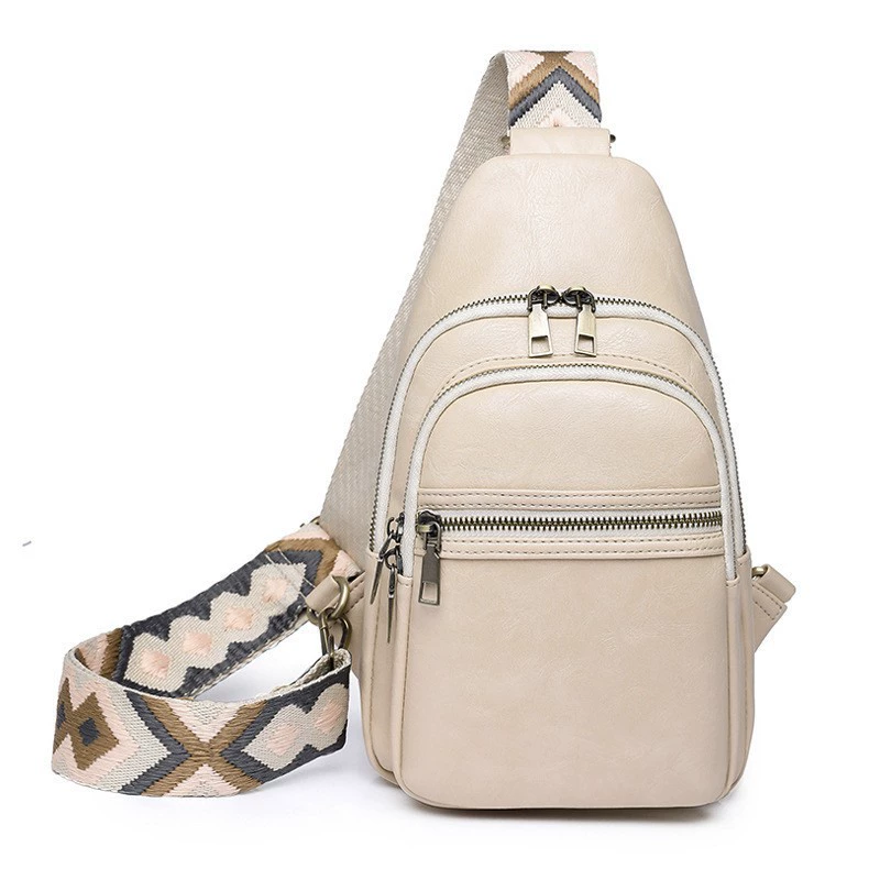 Shoulder bag, universal chest bag, retro phone bag, high-quality style
