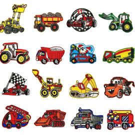 电脑绣花章 刺绣布贴徽章补丁服装服饰辅料箱包鞋帽饰品