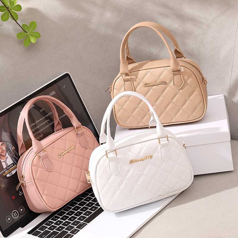 2024, bolso de hombro de mujer, nuevo bordado de diamante, bolso de cámara portátil, bolso casual, bolso de comercio exterior.