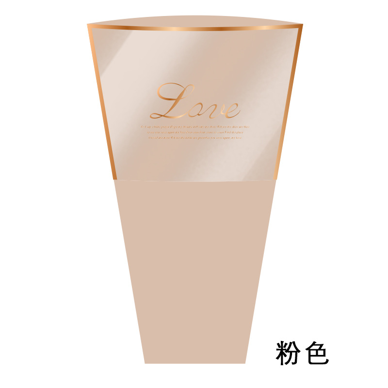 LOVE estampado multi-bolsa florista florística material de envoltura de flores impermeable OPP película impermeable bolsa de embalaje de flores