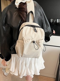 Cross-Border 2025 Summer New Lightweight Casual Versatile Shoulder Bag Men's and Women's Chest Bag Travel Commuting Crossbody Bag