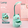 Reading for elementary school students, creative cartoon night light, LED storage system, table lamp, Birthday gift