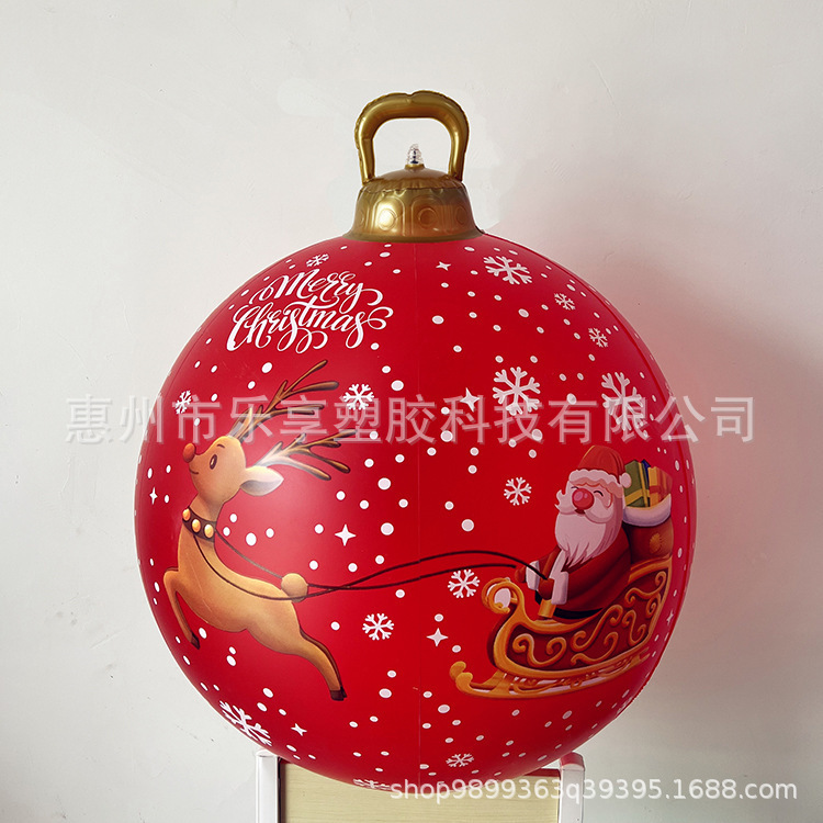 工場在庫 PVC製 インフレータブル クリスマスボール クリスマス会場装飾 雰囲気ランタン|undefined