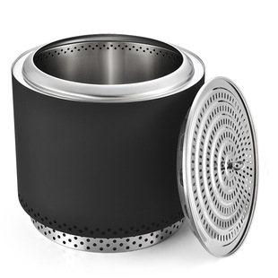 Customized Large Outdoor Stainless Steel Smokeless Wood Stove for Courtyard Camping and Bonfires, Durable, Made by a Manufacturer Specializing in Foreign Trade and Cross-Border Sales