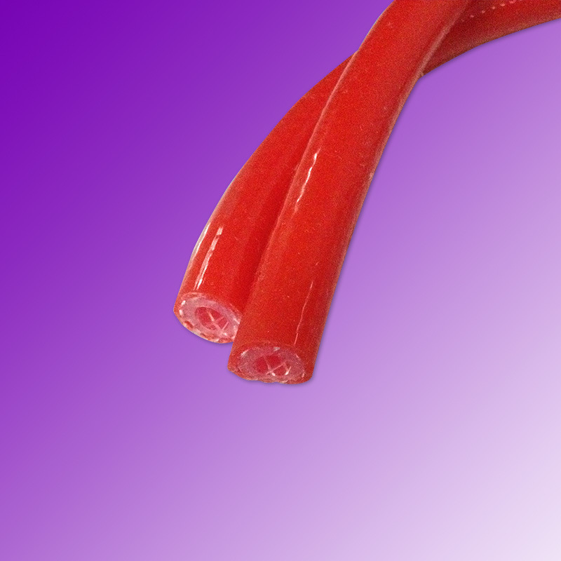 品质GREATFLEX红色BP20R耐温弯曲耐压网纹编织食品级硅胶软管