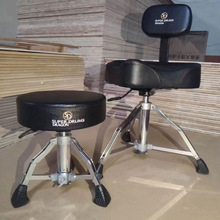 气动升降带靠背马鞍圆架子爵士鼓凳调节旋转加粗加高成人儿童通用