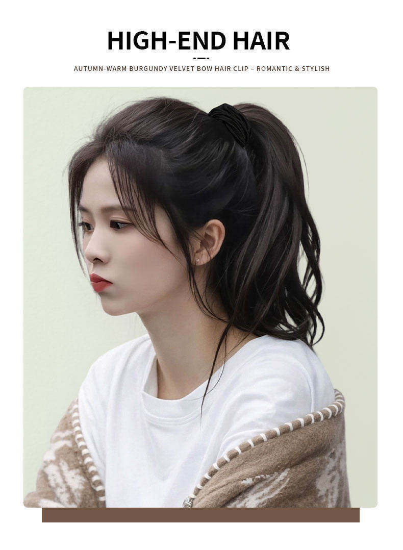 Elastic Hair Tie Ponytail Holder for Women, 2026 New Model, High Elasticity, Durable, Does Not Damage Hair, Hair Accessory