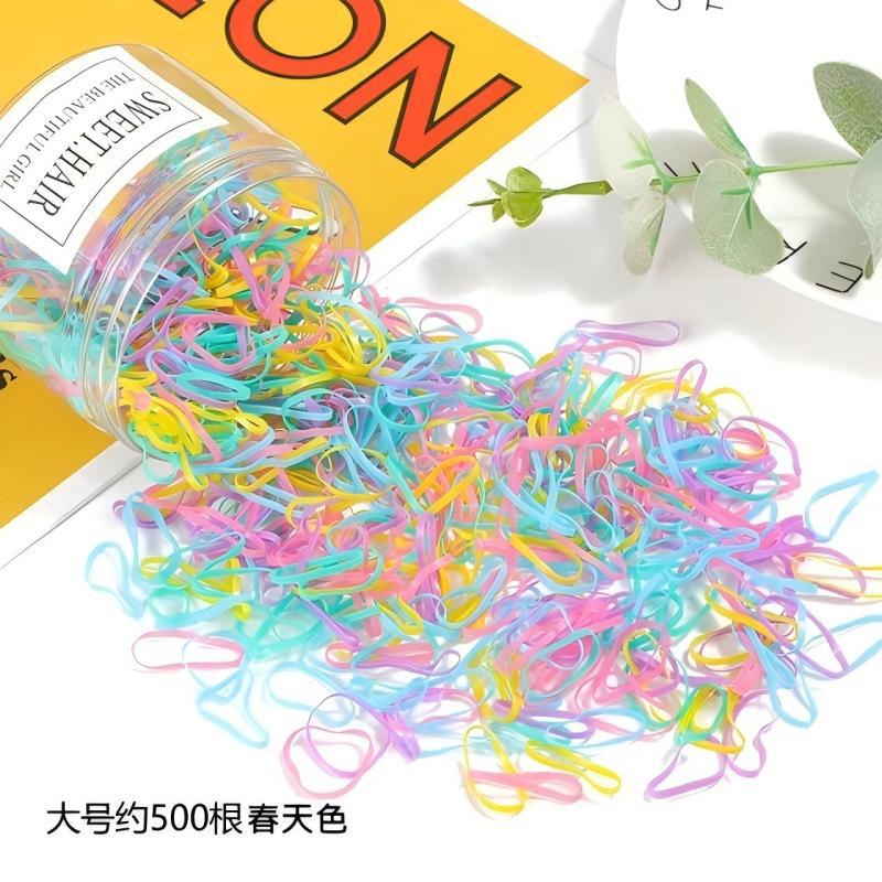 Los niños atan el cabello, las bandas de goma no dañan el cabello, la elasticidad es buena, el anillo para el cabello de la toalla, el bebé, la cuerda para el cabello, la cuerda para el cabello, los accesorios para el cabello, las mujeres