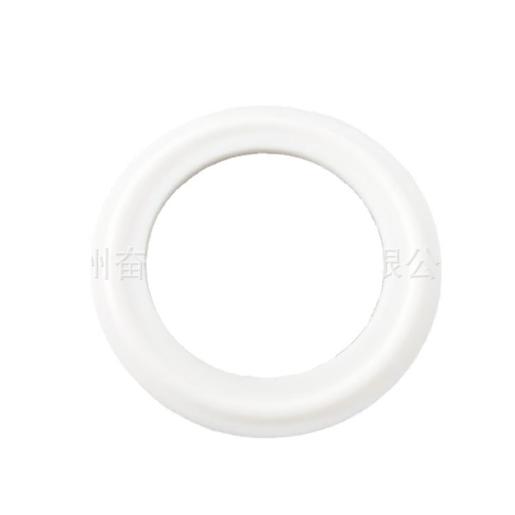 奋钧管件快装四氟垫硬密封垫片卡箍接头PTFE铁氟龙聚四氟乙烯特富