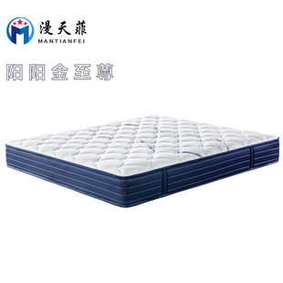 Yangyang Jin Supreme Mattress with Magic Spring, Latex Wool Soft Pad, Double-Sided Dual-Use Simmons Soft and Firm Mattress