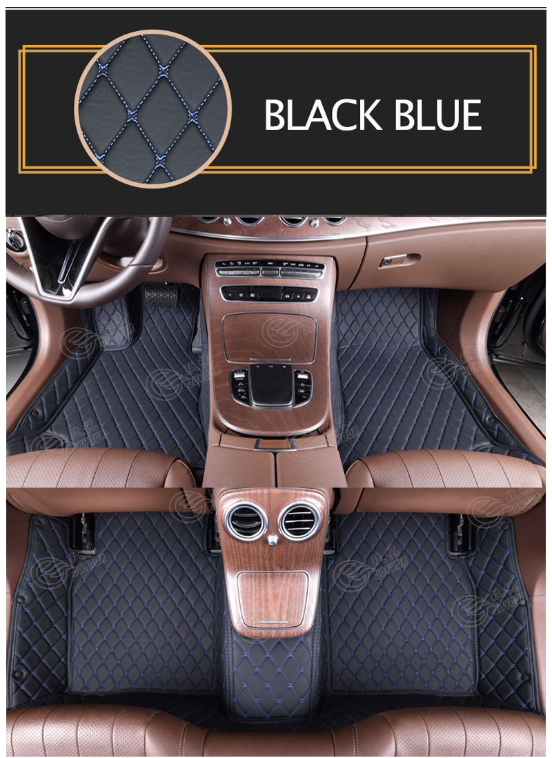 Cross-Border Full-Coverage Car Floor Mats, Left-Hand Drive Car Floor Mats, Factory Source for Custom Car-Specific Floor Mats