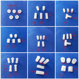 厂家直销硅胶套耐腐蚀平头螺丝保护套螺纹橡胶帽螺牙喷涂氧化套管