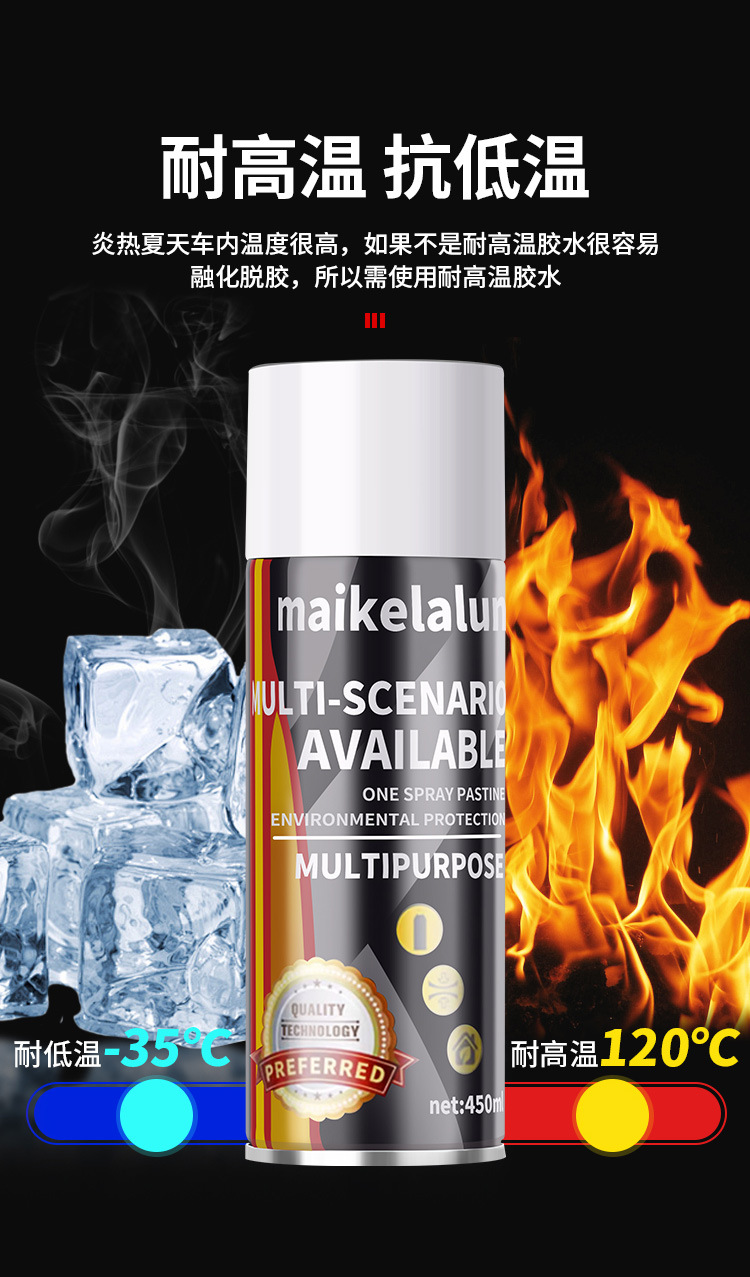 Special Glue for Repairing and Refurbishing Car Ceiling Cloth, No-Disassembly Modification and Renovation Buckle Self-Spraying Glue for Car Ceiling Cloth