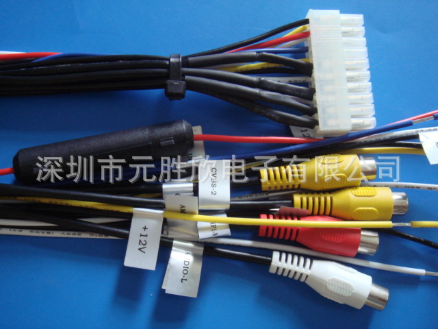 机顶盒控制箱连接线 公交系统车载机顶盒控制线缆 车载机顶盒线缆