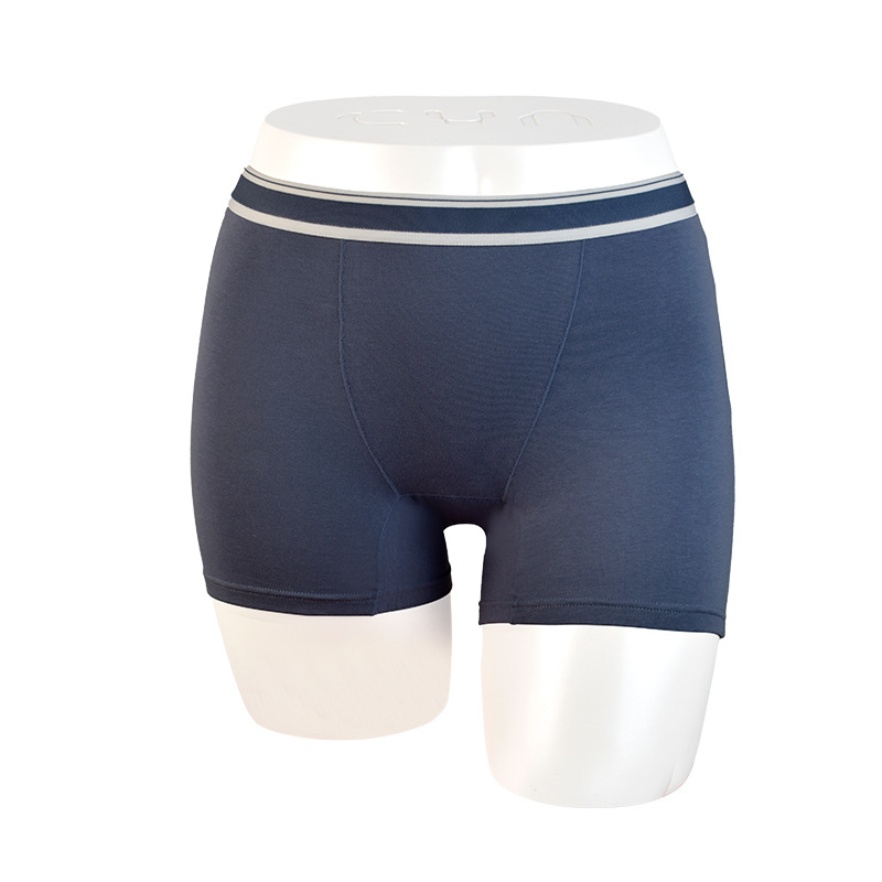 Pantalones transfronterizas de seguridad transpirables de cuadrangular de algodón personalizadas de cintura media suave de cuadrangular