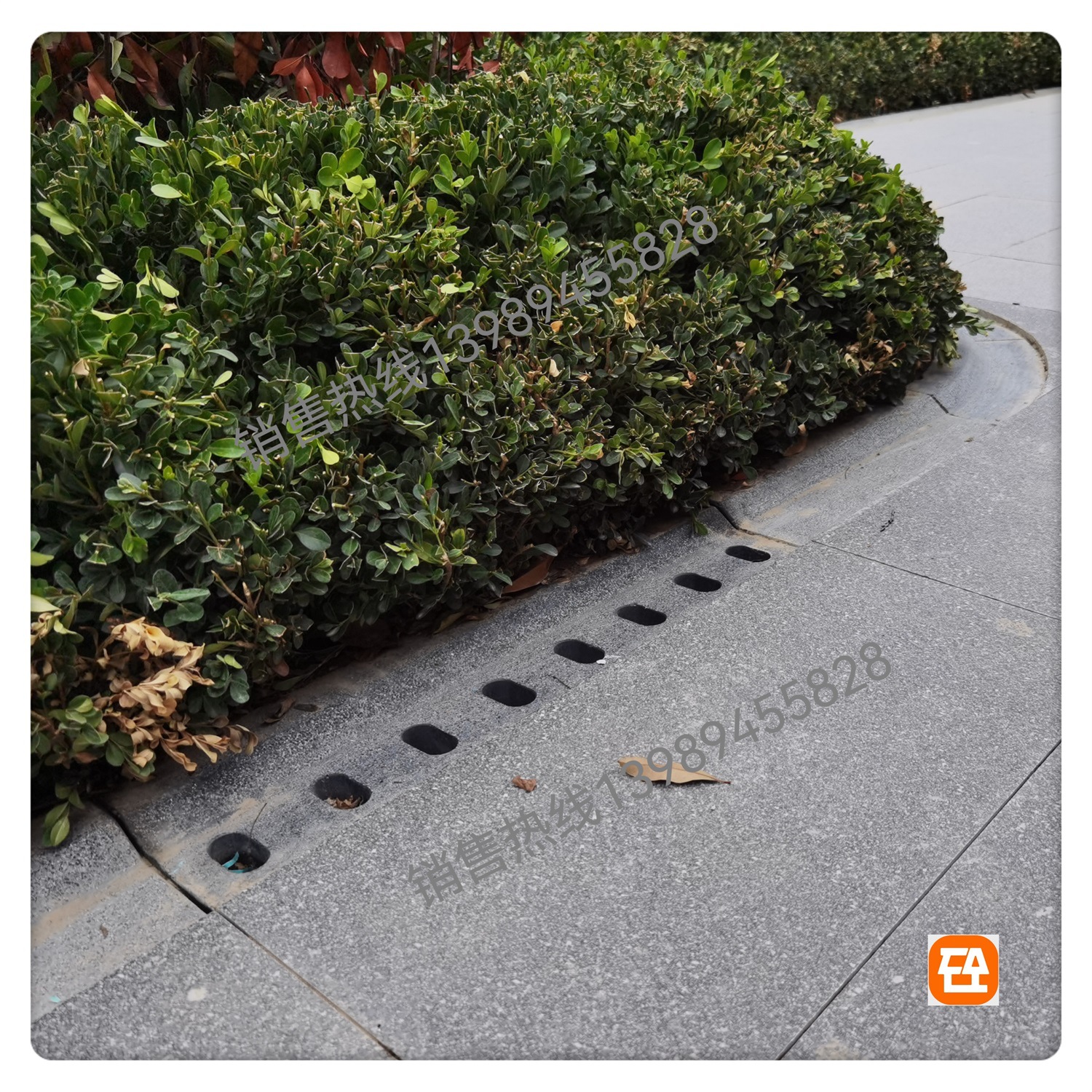 仿芝麻黑成品PC导流槽PC导水槽PC排水沟源头厂家直销雨水篦子