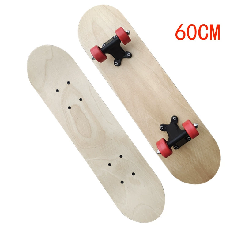 Детская живопись скейтборд DIY скейтборд ручной работы граффити деревянный скейтборд 60 см необитая доска четыре колеса двойной перевернутый теплое поле