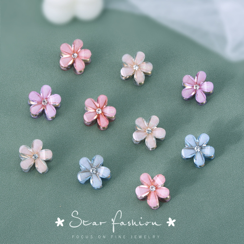 小號抓夾合金水鑽迷你發抓水鑽蝴蝶結韓國髮飾劉海夾水晶小髮夾