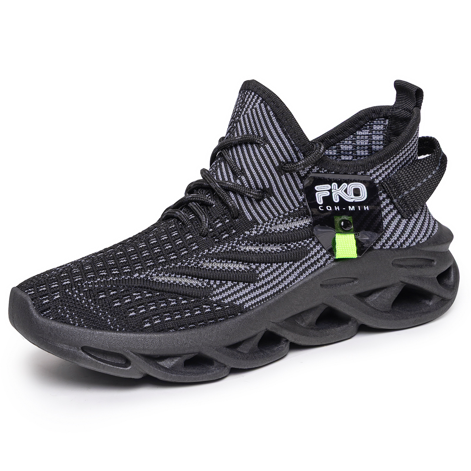 Zapatos de pareja de mujer zapatos de coco transfronterizos grandes cuchillas de torsión zapatos deportivos casuales de tejido aéreo zapatos transpirables