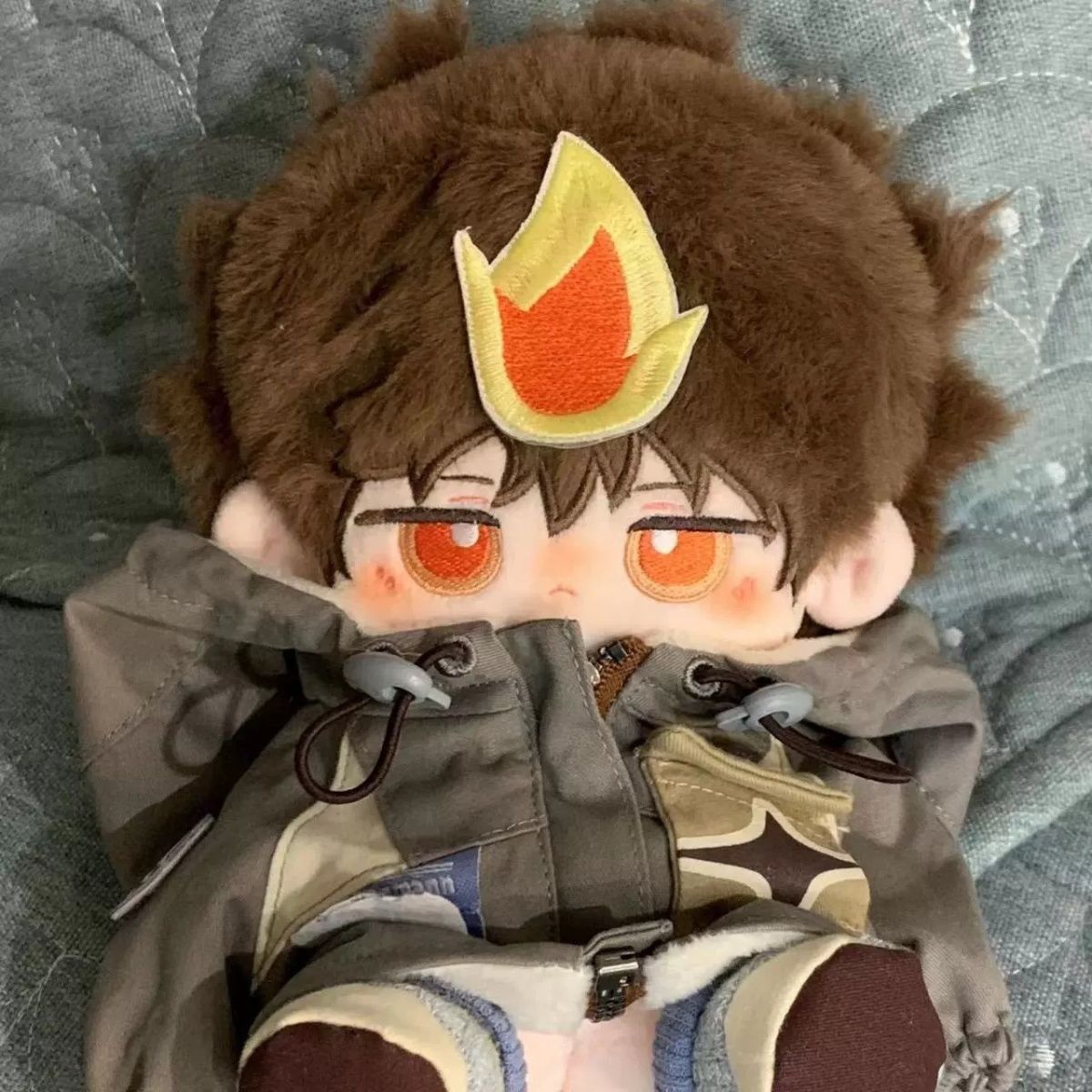 Katekyo Hitman Reborn! Sawada Tsunayoshi 20cm Cotton Doll Ozawa High-Value Doll Anime Merchandise Fan Gift
