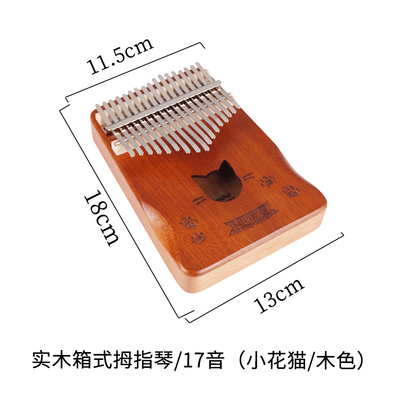 Wen Sheng 21 tonos pulgma 17 tonos pulgma Kalinba 17 tonos pulgma kalimba instrumento musical