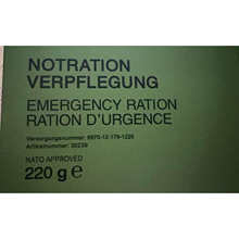 代购德国菌用即食口粮高能量营养口粮末日食品灾难应急压缩饼干