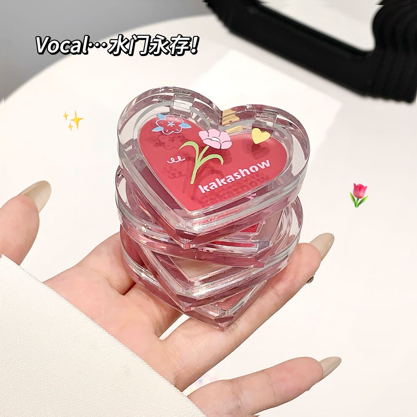 kakashow polipropósito blush lipstick polipropósito natural brillante estereoscópico ágil crema muscular vigor estudiantil