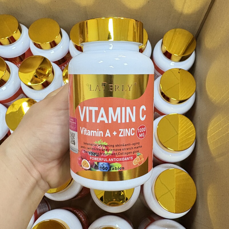 Vc Health Supplement Beauty L-Ascorbic Acid Supplement Body and Facial Beauty Candy Tablets