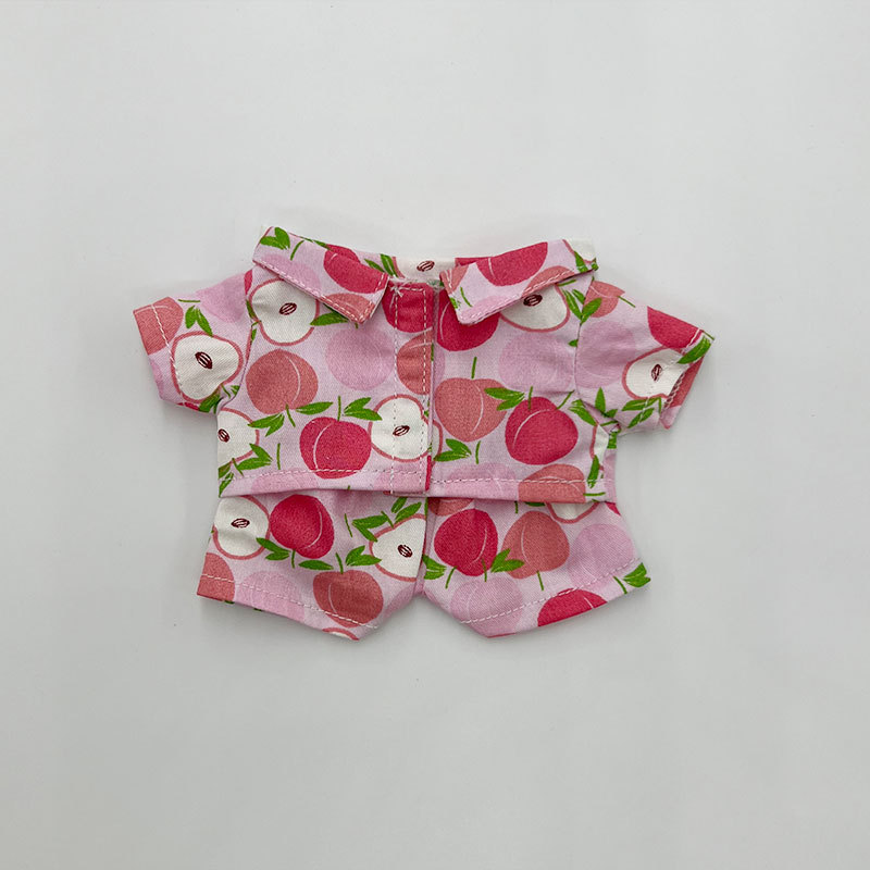 Muñeca de algodón 20cm15cm muñeca ropa muñeca camisa pijamas traje lindo en stock