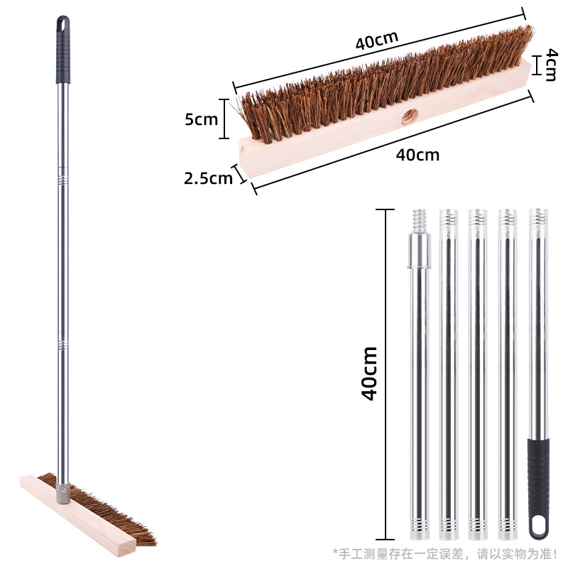 Rastrillo de hojas caídas en el techo Cepillo de limpieza de aleros al por mayor Cepillo de limpieza de hojas caídas en el techo Herramienta de limpieza de nieve Fabricantes de cepillos de limpieza de hojas caídas