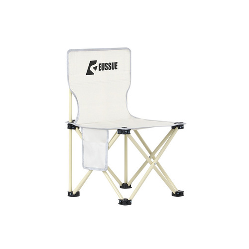 Outdoor Portable Folding Chair, Camp Equipment, Beach and Camp Bench with Backrest