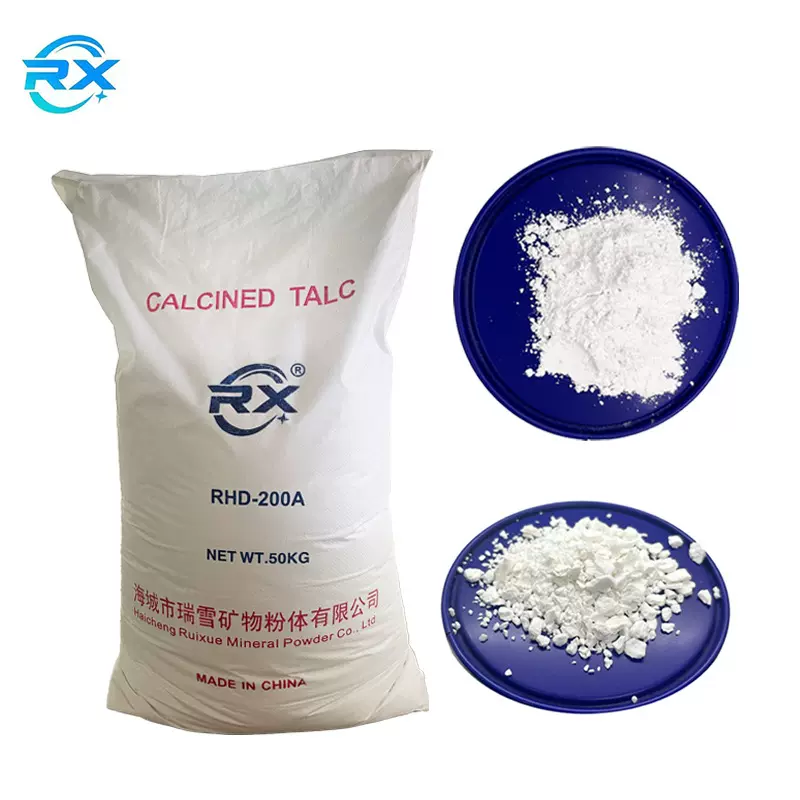 定制 煅烧滑石粉 陶瓷行业用高白度耐高温 白色粉末 200目 1-10mm