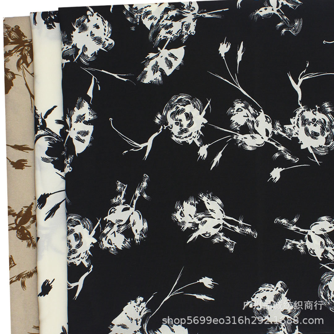 Silk velvet shiffon dress